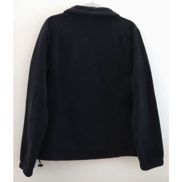Columbia WL6439 Women's Sz L Black Benton Springs Full Zip Fleece Jacket - Picture 2 of 8